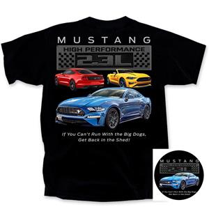 Ford Mustang 2.3 Big Dogs T-Shirt Black LARGE