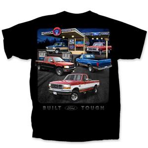 Ford Trucks Service Station T-Shirt Black LARGE