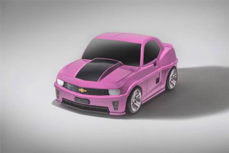 Chevrolet Camaro ZL1 Pink Kids Travel Case - Click Image to Close