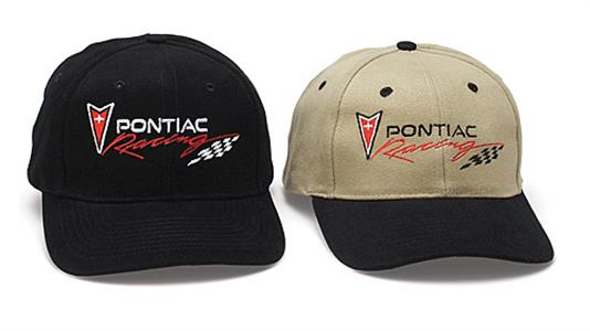 Pontiac Racing Cap Black - Click Image to Close