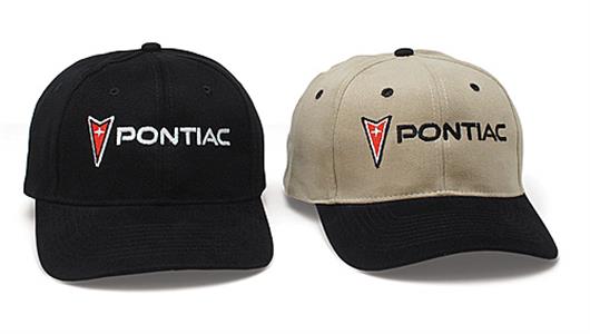 Pontiac Cap Black - Click Image to Close