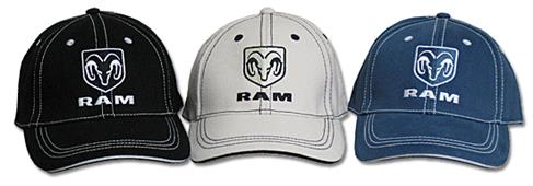 Ram Badge Cap Black