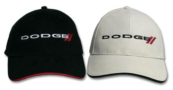 Dodge Stripe Logo Cap Black