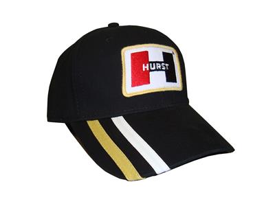 Hurst Double Stripe Logo Cap Black