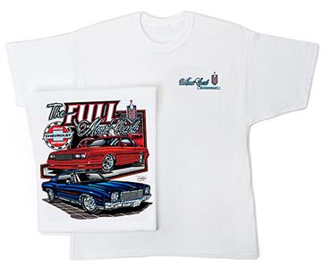 Chevrolet Monte Carlo The Full Monte T-Shirt White LARGE - Click Image to Close