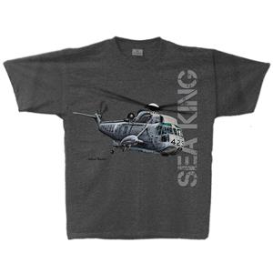 Sea King T-Shirt Grey 2X-LARGE