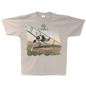 Sopwith Camel Flight T-Shirt Sand/Beige 3X-LARGE