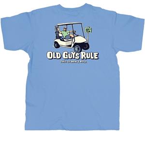 Old Guys Rule - This Is How I Roll T-Shirt Blue 2X-Large