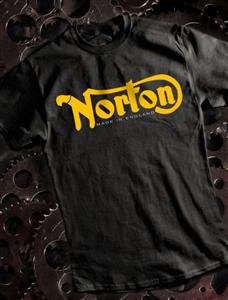 Norton - Made In England T-Shirt Black LARGE
