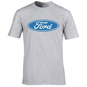 Ford Blue Oval T-Shirt Grey 3X-LARGE