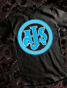 AJS T-Shirt Black 2X-LARGE