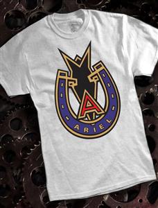 Ariel Badge T-Shirt Ash Grey 2X-LARGE