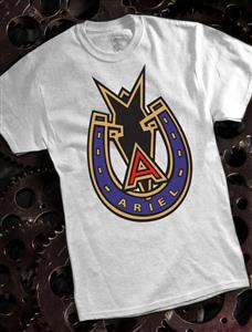 Ariel Badge T-Shirt Ash Grey X-LARGE