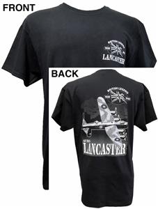 Lancaster British Legend Action T-Shirt Black LARGE