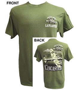 Lancaster British Legend Action T-Shirt Olive Green SMALL